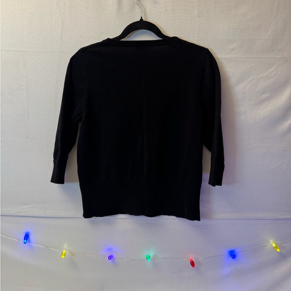 Relativity Black Button Down Shirt - image 4